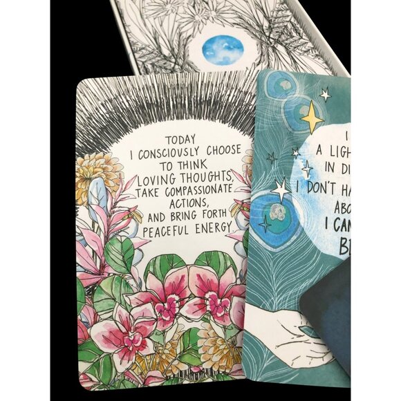 Gabrielle Bernstein Spirit Junkie Affirmation Deck 52 Cards Hay House Artwork By - Picture 9 of 9